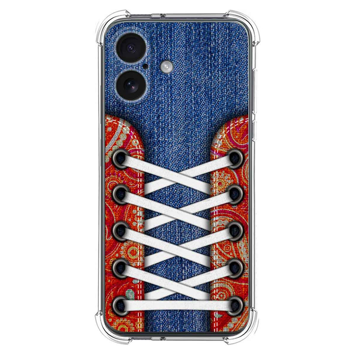 Funda Silicona Antigolpes para Iphone 17 (6.3) diseño Zapatillas 11 Dibujos