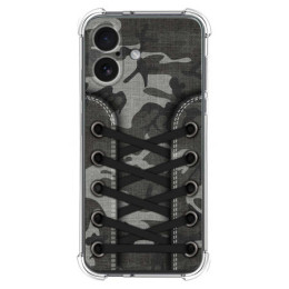 Funda Silicona Antigolpes para Iphone 17 (6.3) diseño Zapatillas 15 Dibujos