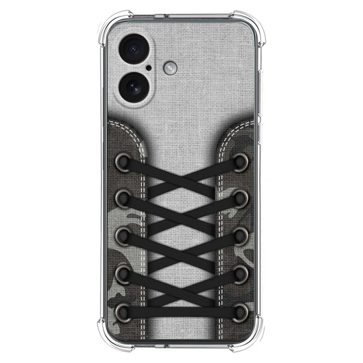 Funda Silicona Antigolpes para Iphone 17 (6.3) diseño Zapatillas 16 Dibujos