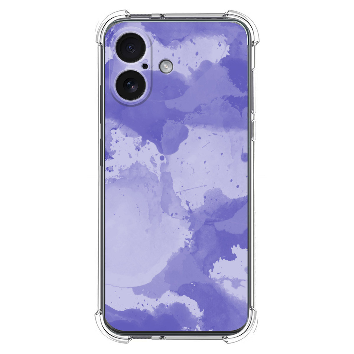 Funda Silicona Antigolpes para Iphone 17 (6.3) diseño Acuarela 01 Dibujos