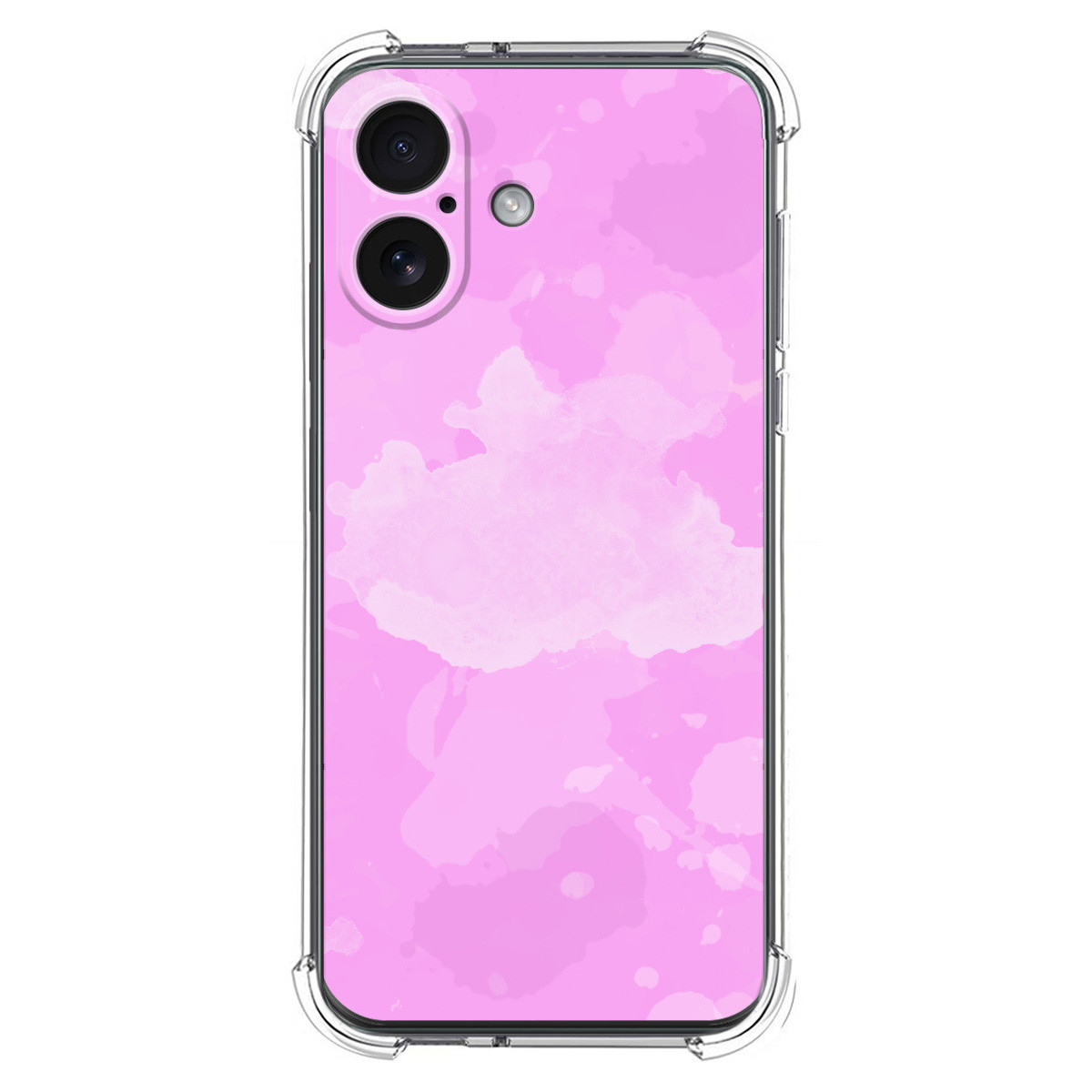 Funda Silicona Antigolpes para Iphone 17 (6.3) diseño Acuarela 04 Dibujos
