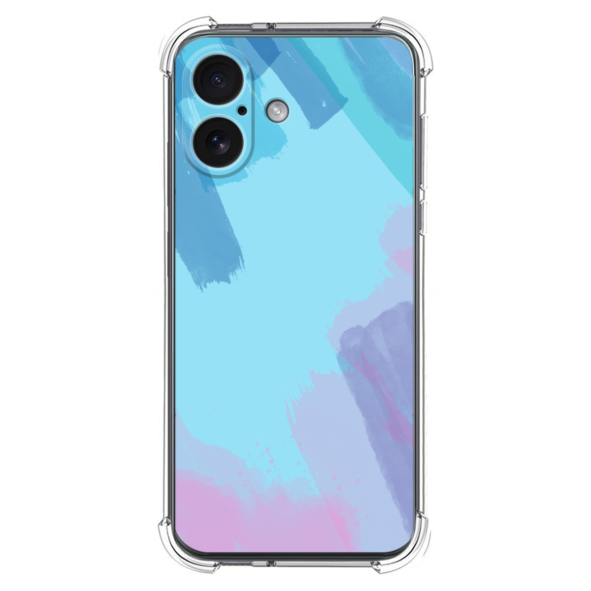 Funda Silicona Antigolpes para Iphone 17 (6.3) diseño Acuarela 10 Dibujos