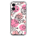 Funda Silicona Antigolpes para Iphone 17 (6.3) diseño Flores 09 Dibujos