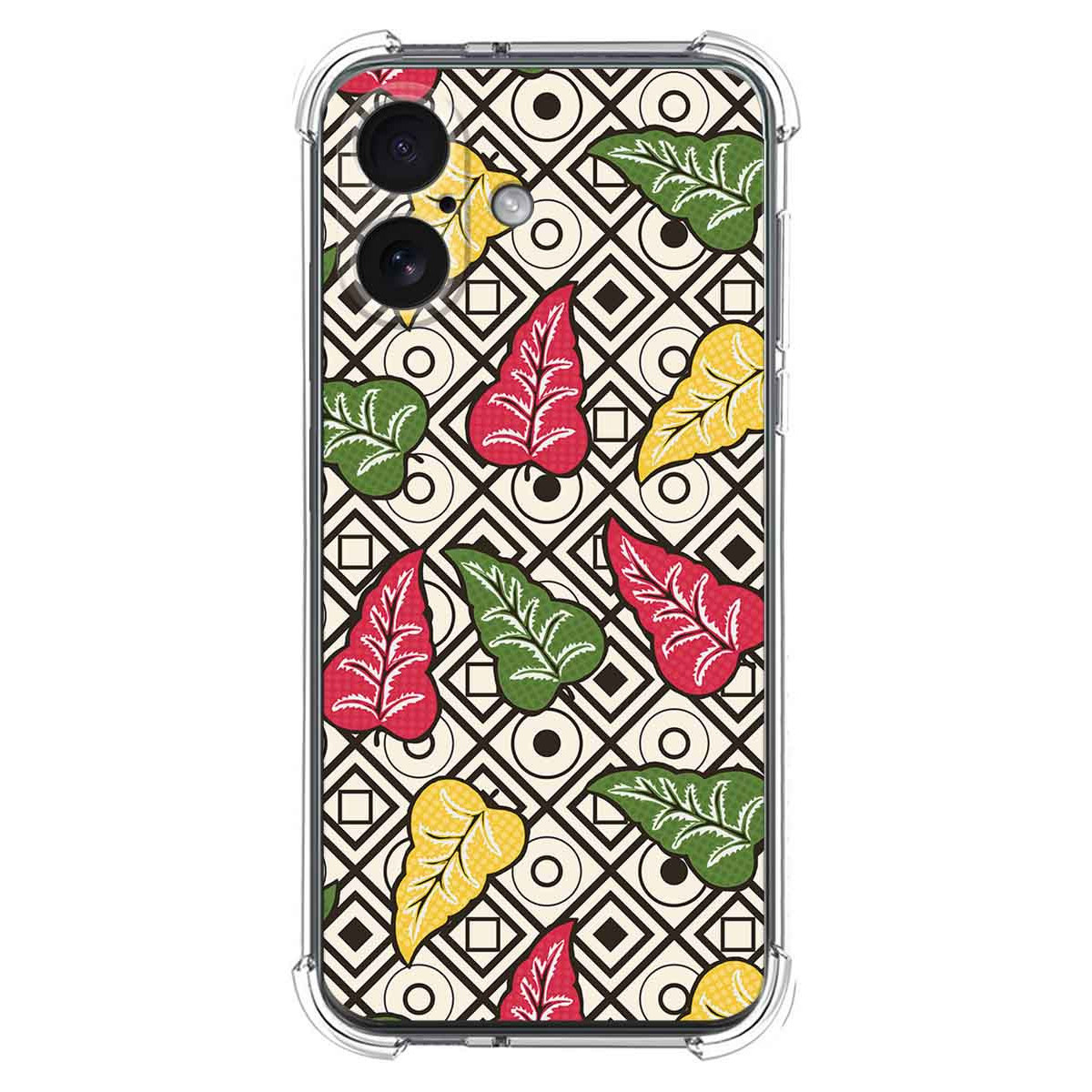 Funda Silicona Antigolpes para Iphone 17 (6.3) diseño Flores 11 Dibujos