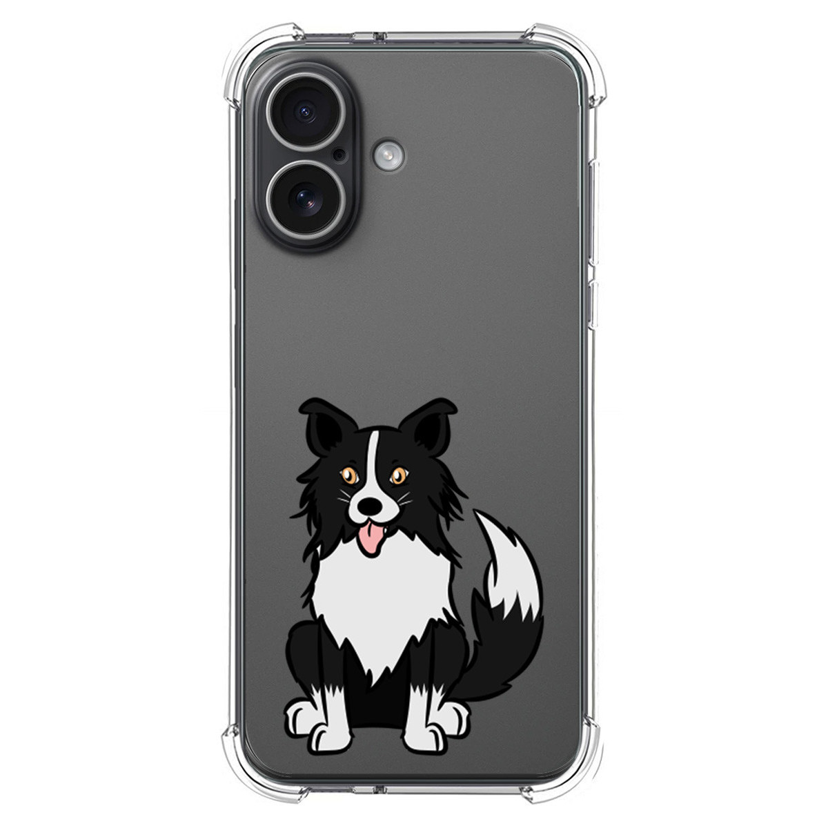 Funda Silicona Antigolpes para Iphone 17 (6.3) diseño Perros 01 Dibujos