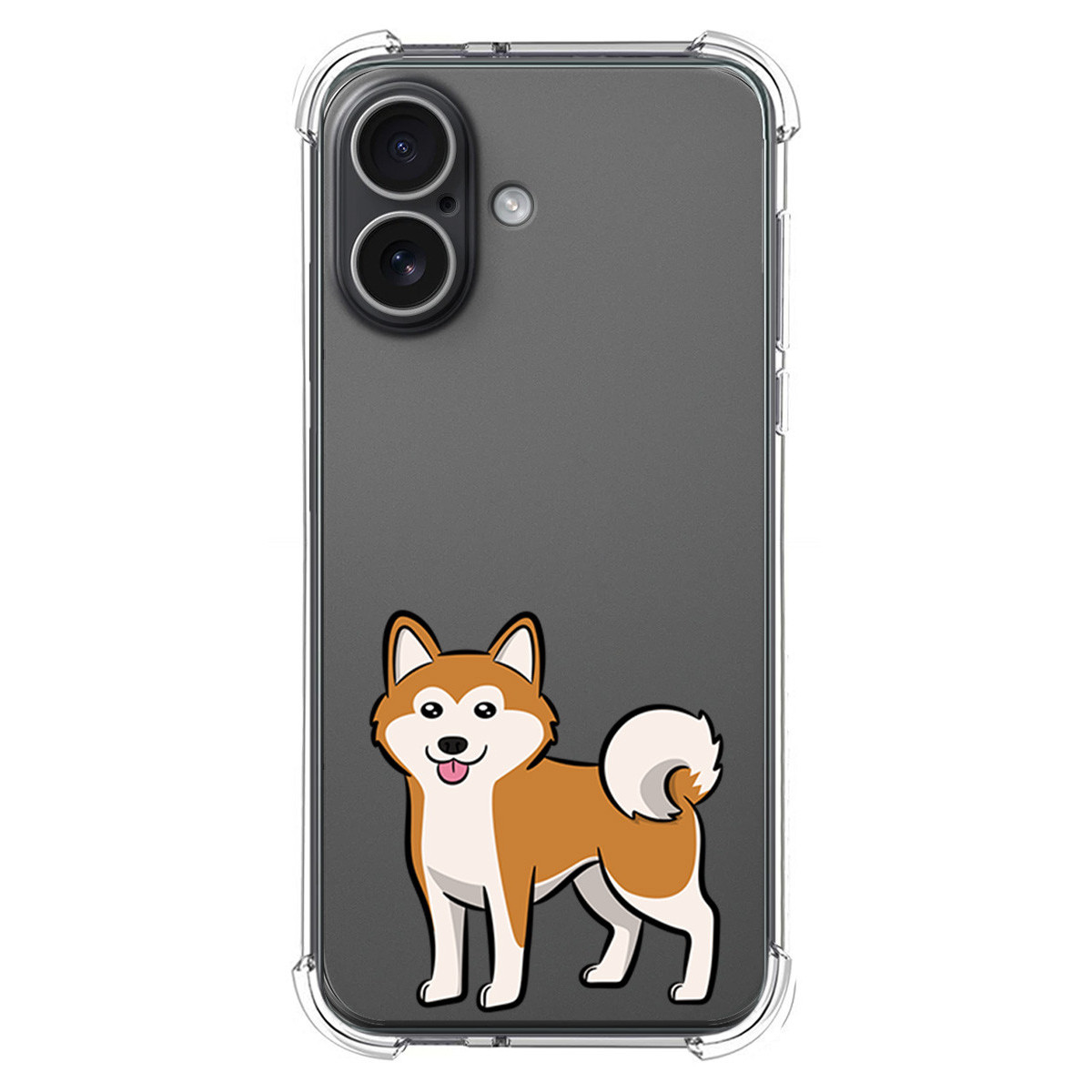 Funda Silicona Antigolpes para Iphone 17 (6.3) diseño Perros 02 Dibujos