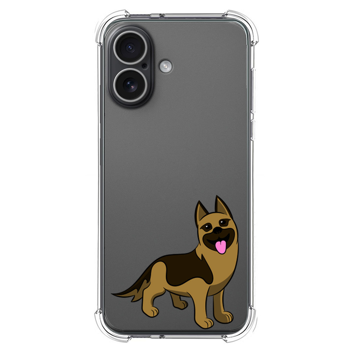 Funda Silicona Antigolpes para Iphone 17 (6.3) diseño Perros 03 Dibujos