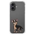 Funda Silicona Antigolpes para Iphone 17 (6.3) diseño Perros 05 Dibujos