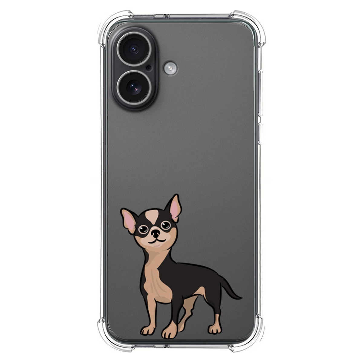 Funda Silicona Antigolpes para Iphone 17 (6.3) diseño Perros 05 Dibujos
