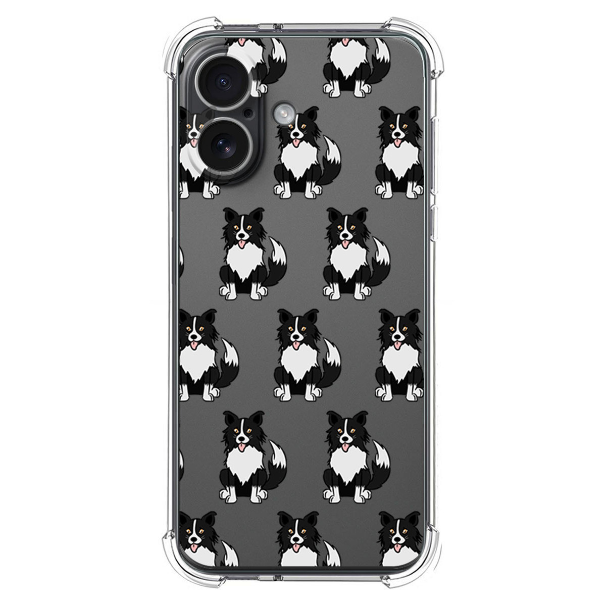 Funda Silicona Antigolpes para Iphone 17 (6.3) diseño Perros 07 Dibujos