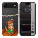 Funda Silicona Transparente para Iphone 17 Air (6.5) diseño Suricata Dibujos