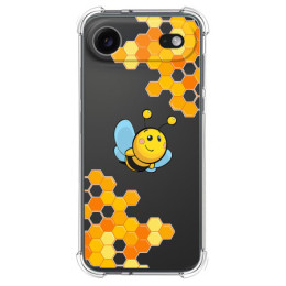 Funda Silicona Antigolpes para Iphone 17 Air (6.5) diseño Abeja Dibujos
