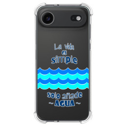 Funda Silicona Antigolpes para Iphone 17 Air (6.5) diseño Agua Dibujos