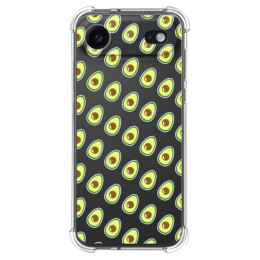 Funda Silicona Antigolpes para Iphone 17 Air (6.5) diseño Aguacate Dibujos