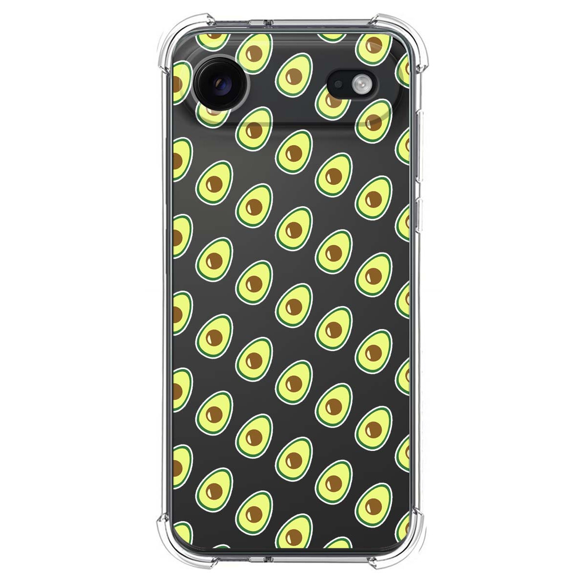 Funda Silicona Antigolpes para Iphone 17 Air (6.5) diseño Aguacate Dibujos