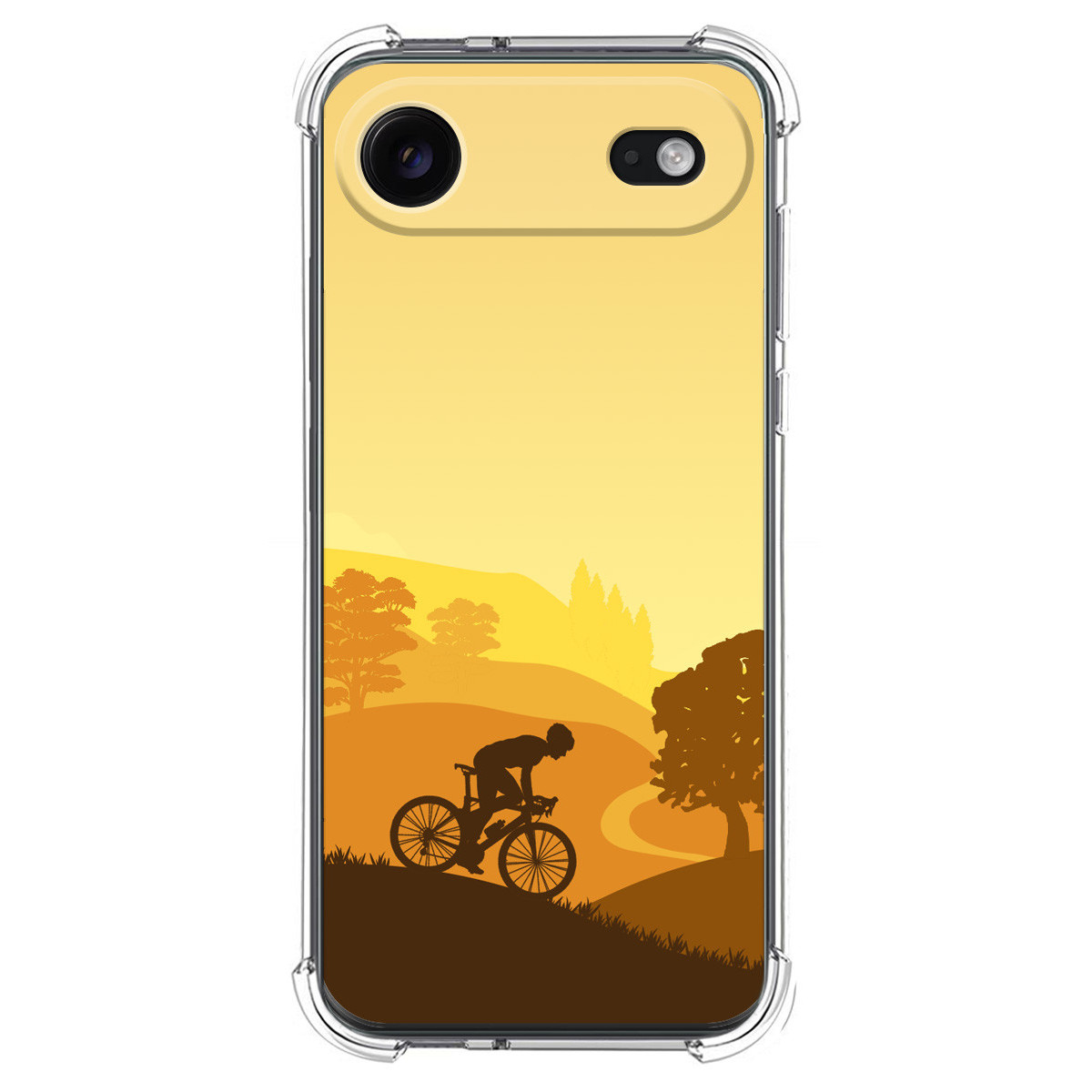 Funda Silicona Antigolpes para Iphone 17 Air (6.5) diseño Ciclista Dibujos