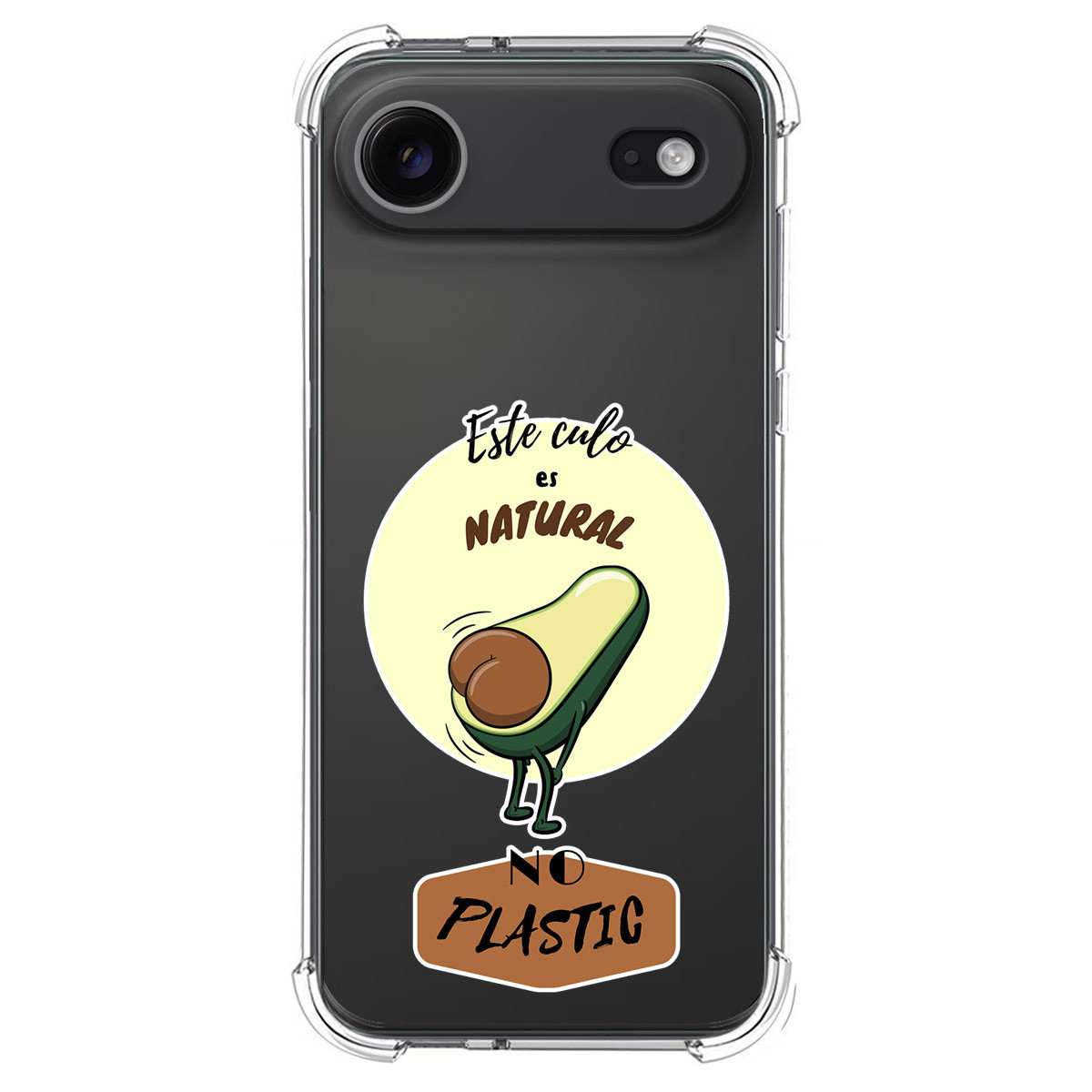 Funda Silicona Antigolpes para Iphone 17 Air (6.5) diseño Culo Natural Dibujos