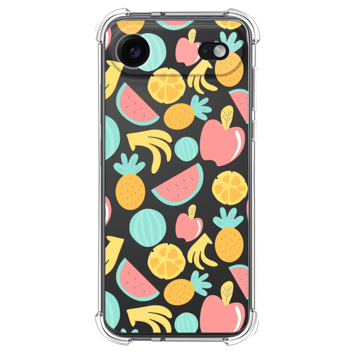 Funda Silicona Antigolpes para Iphone 17 Air (6.5) diseño Frutas 02 Dibujos