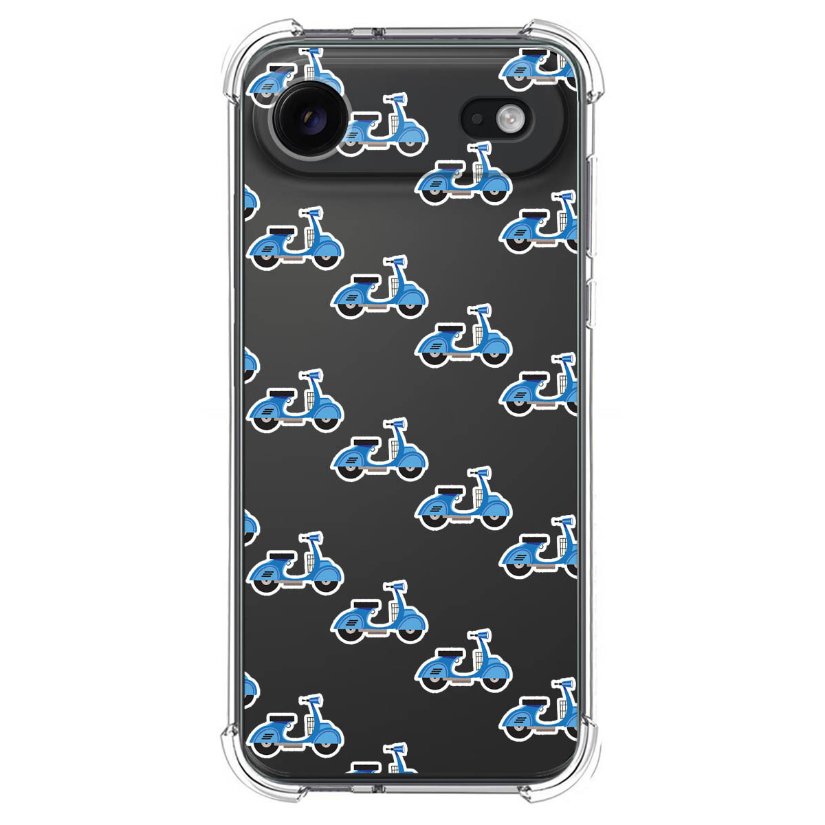 Funda Silicona Antigolpes para Iphone 17 Air (6.5) diseño Scooter Dibujos