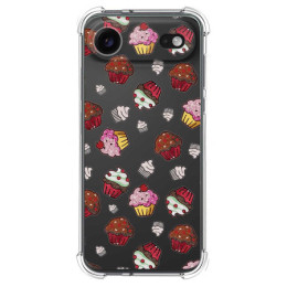Funda Silicona Antigolpes para Iphone 17 Air (6.5) diseño Muffins Dibujos