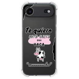 Funda Silicona Antigolpes para Iphone 17 Air (6.5) diseño Vaca Dibujos