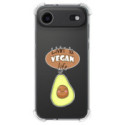 Funda Silicona Antigolpes para Iphone 17 Air (6.5) diseño Vegan Life Dibujos