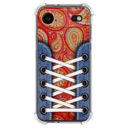 Funda Silicona Antigolpes para Iphone 17 Air (6.5) diseño Zapatillas 10 Dibujos