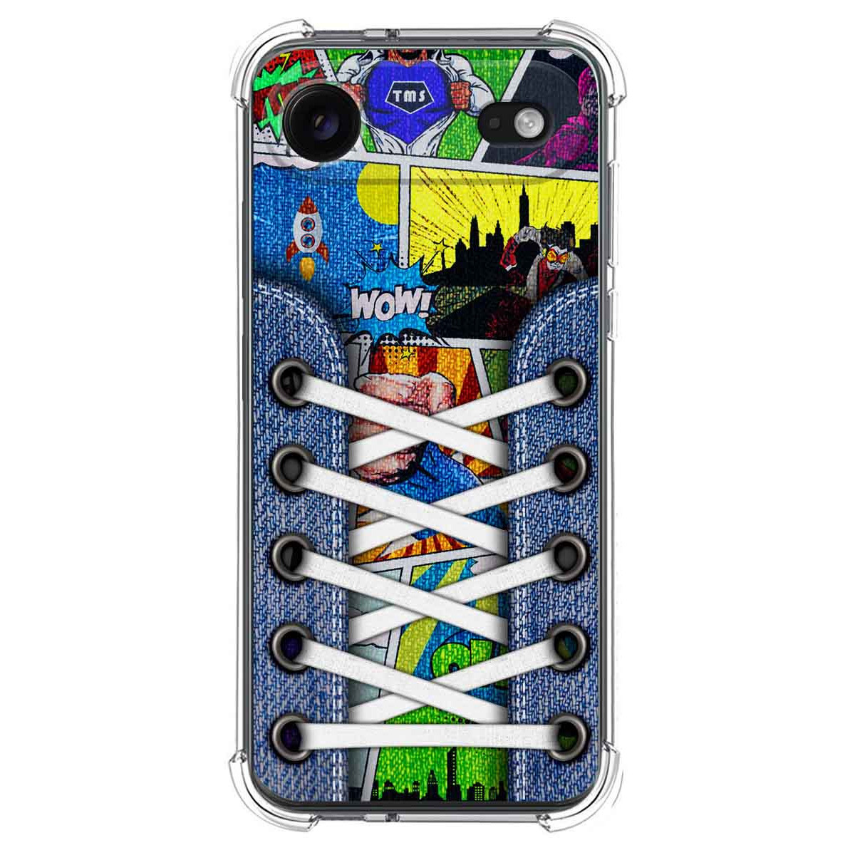 Funda Silicona Antigolpes para Iphone 17 Air (6.5) diseño Zapatillas 14 Dibujos