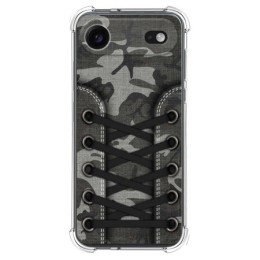 Funda Silicona Antigolpes para Iphone 17 Air (6.5) diseño Zapatillas 15 Dibujos