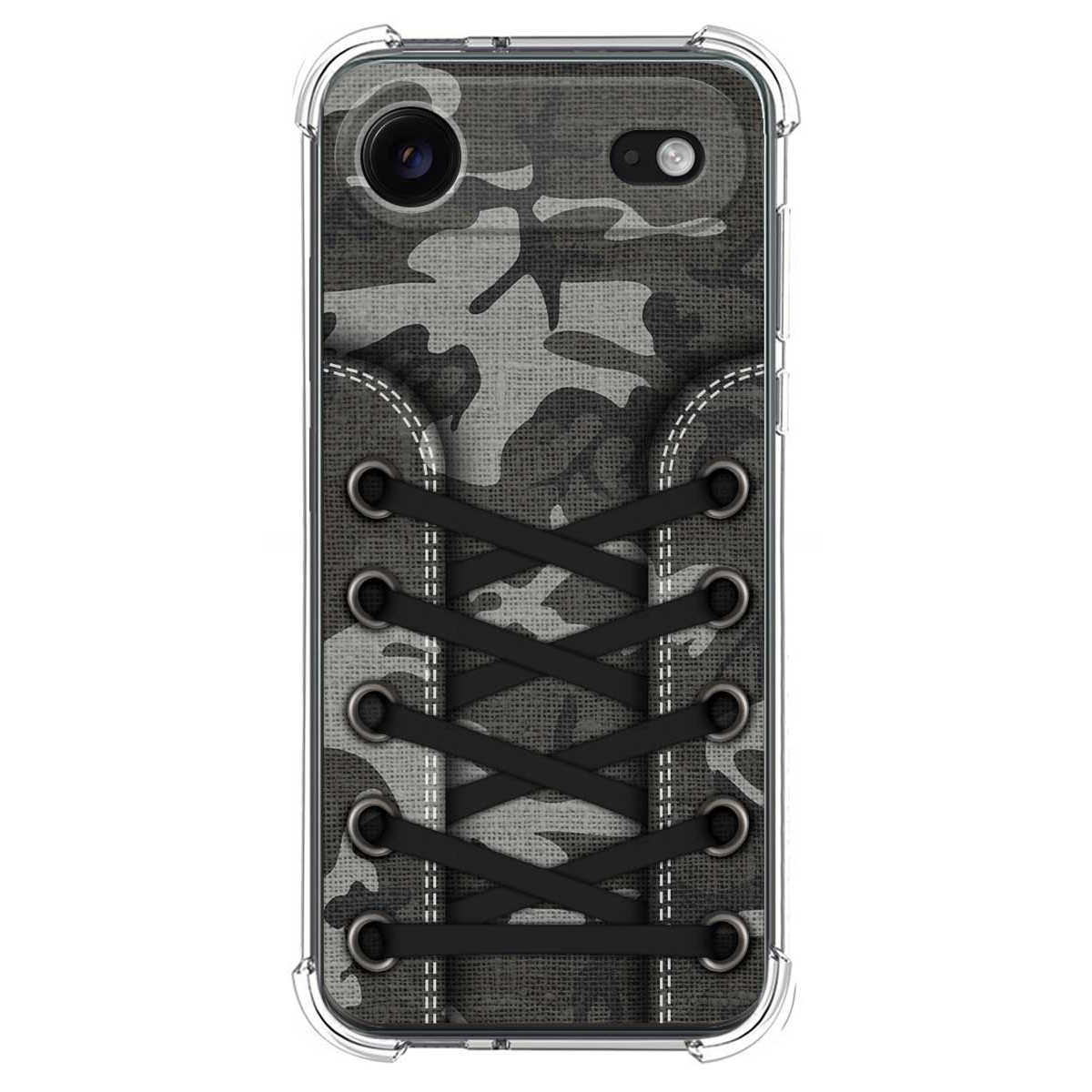 Funda Silicona Antigolpes para Iphone 17 Air (6.5) diseño Zapatillas 15 Dibujos