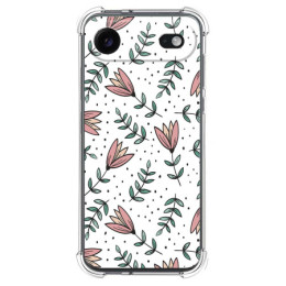 Funda Silicona Antigolpes para Iphone 17 Air (6.5) diseño Flores 01 Dibujos