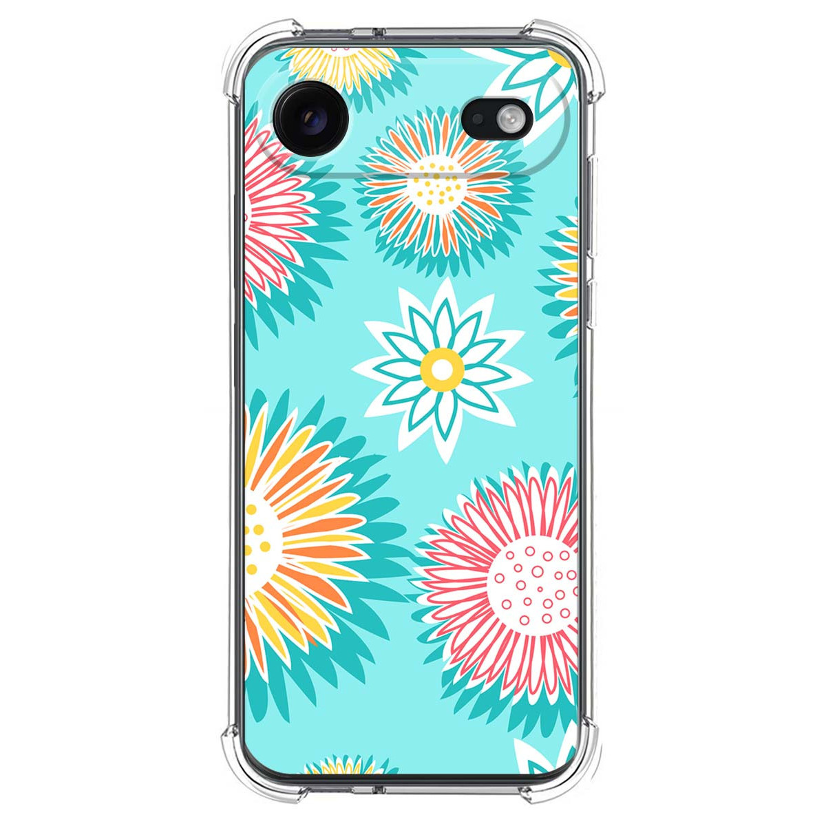 Funda Silicona Antigolpes para Iphone 17 Air (6.5) diseño Flores 05 Dibujos