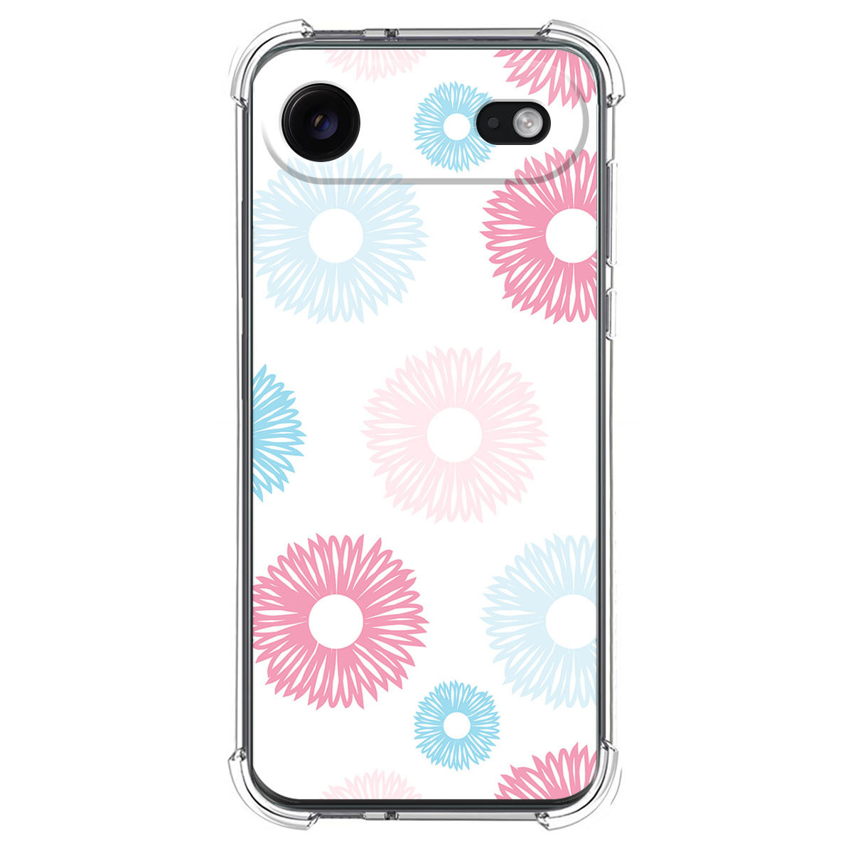 Funda Silicona Antigolpes para Iphone 17 Air (6.5) diseño Flores 06 Dibujos