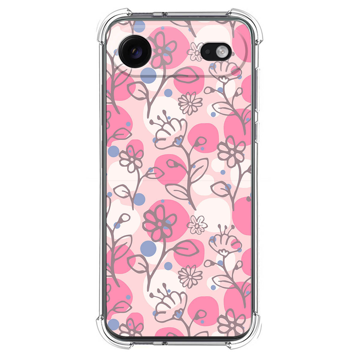 Funda Silicona Antigolpes para Iphone 17 Air (6.5) diseño Flores 07 Dibujos
