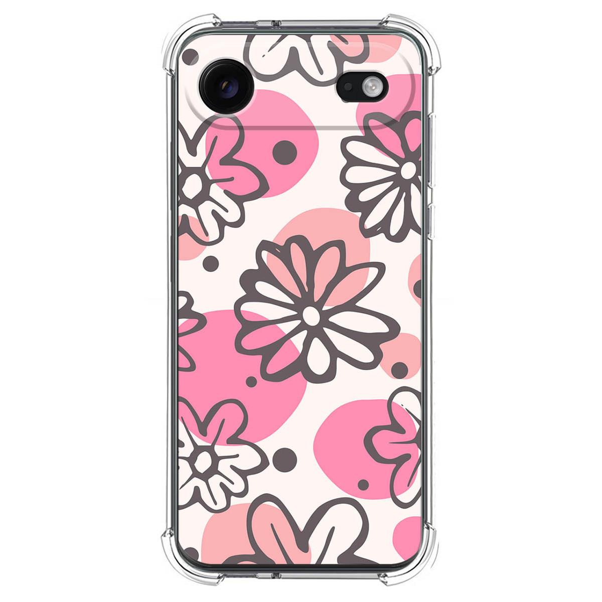 Funda Silicona Antigolpes para Iphone 17 Air (6.5) diseño Flores 09 Dibujos