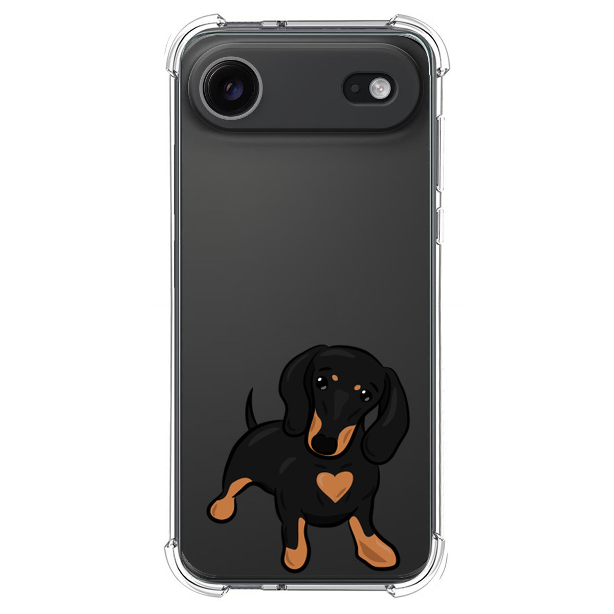 Funda Silicona Antigolpes para Iphone 17 Air (6.5) diseño Perros 04 Dibujos