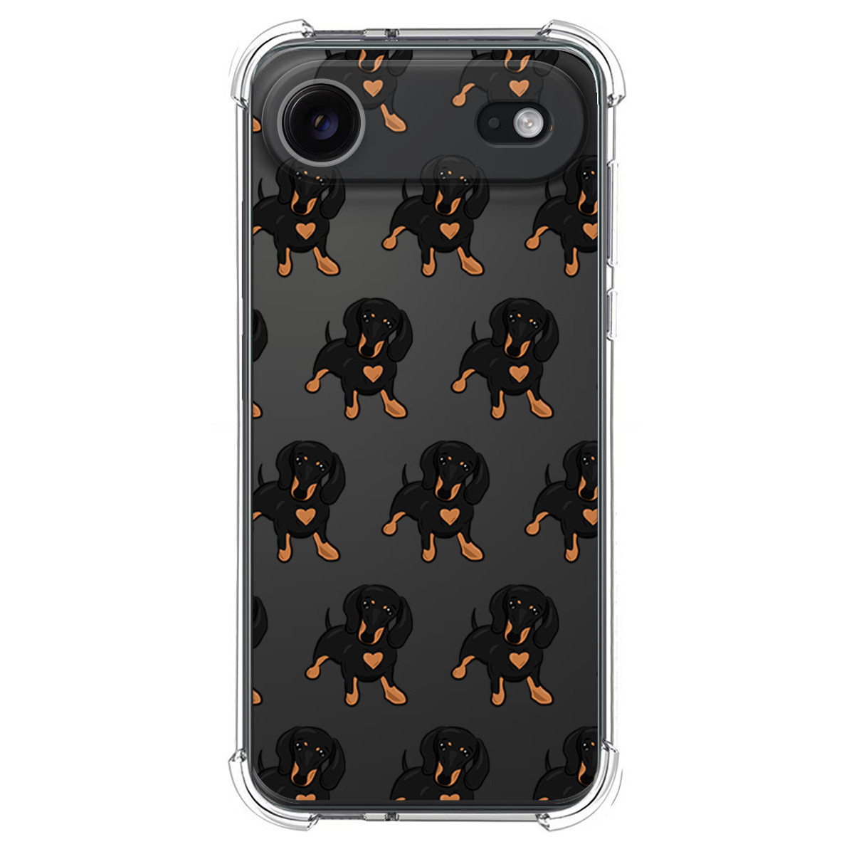 Funda Silicona Antigolpes para Iphone 17 Air (6.5) diseño Perros 10 Dibujos