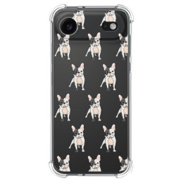 Funda Silicona Antigolpes para Iphone 17 Air (6.5) diseño Perros 12 Dibujos