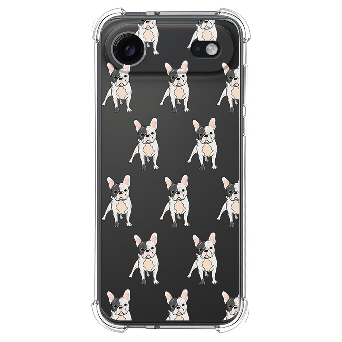 Funda Silicona Antigolpes para Iphone 17 Air (6.5) diseño Perros 12 Dibujos