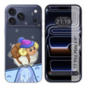 Funda Silicona Transparente para Iphone 17 Pro Max (6.9) diseño Cabra Dibujos