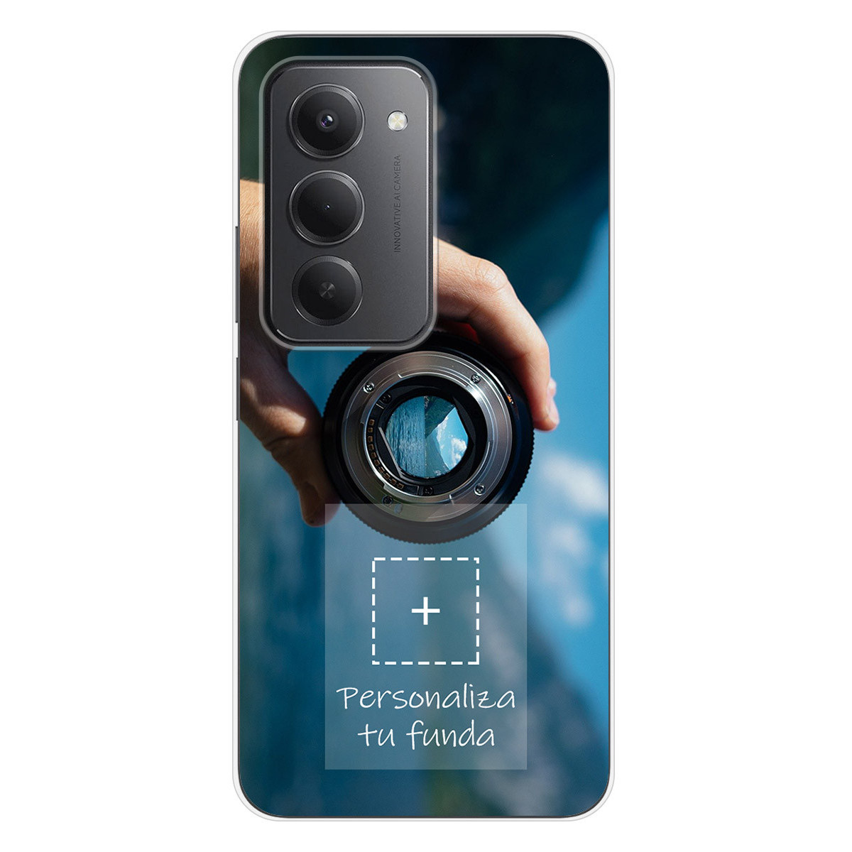 Personaliza tu Funda Doble Pc + Tpu 360 con tu Fotografia para Xiaomi Redmi 15 4G / 5G Dibujo Personalizada