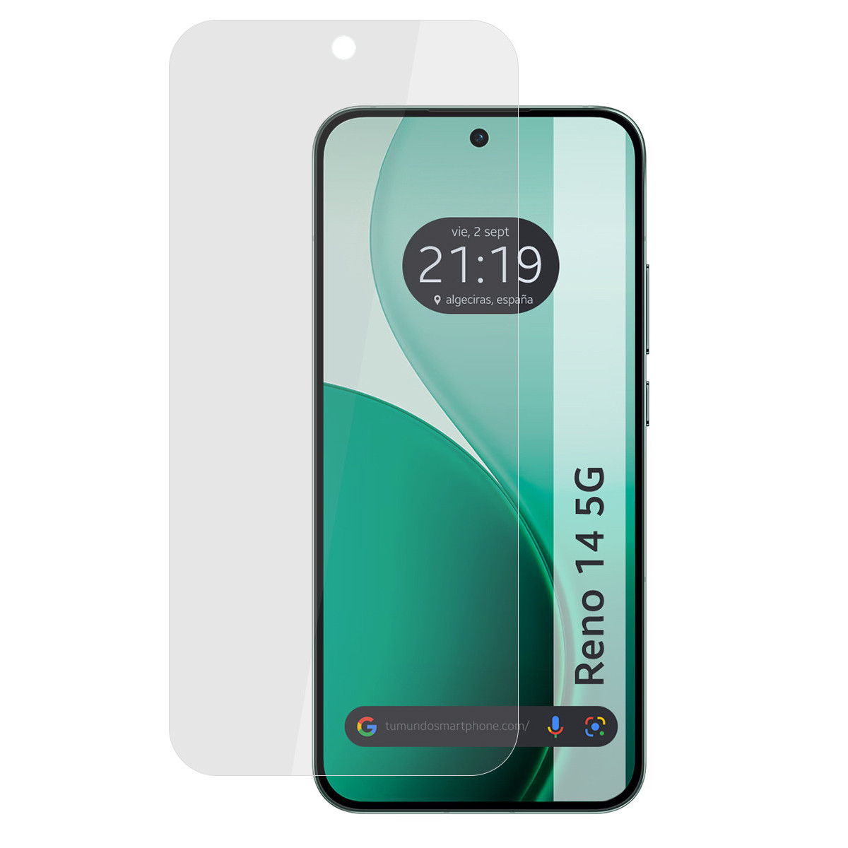 Protector Pantalla Hidrogel Mate Antihuellas para Oppo Reno 14 5G