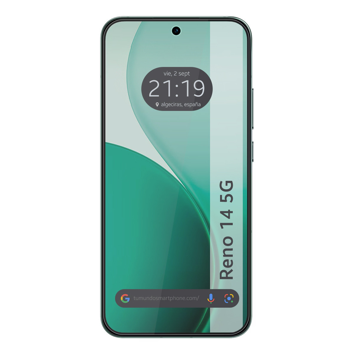 Protector Pantalla Hidrogel Mate Antihuellas para Oppo Reno 14 5G