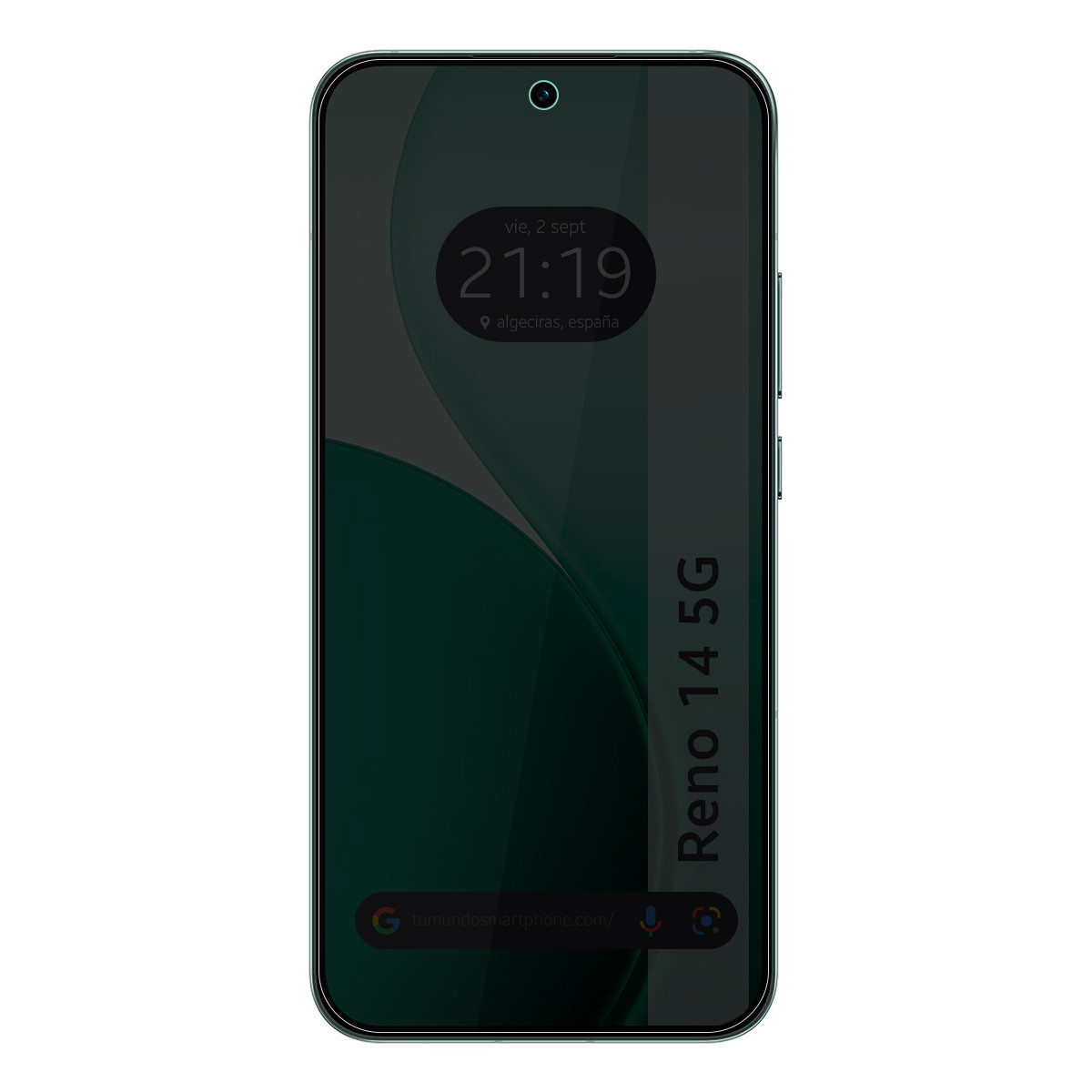 Protector Pantalla Hidrogel Privacidad Antiespías para Oppo Reno 14 5G