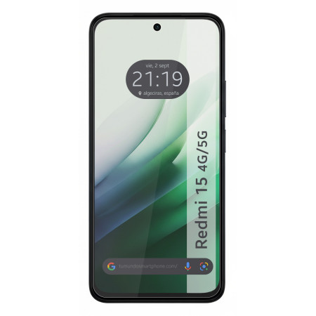 Protector Pantalla Hidrogel Mate Antihuellas para Xiaomi Redmi 15 4G / 5G