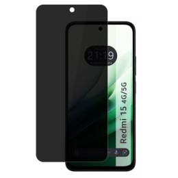 Protector Pantalla Hidrogel Privacidad Antiespías para Xiaomi Redmi 15 4G / 5G
