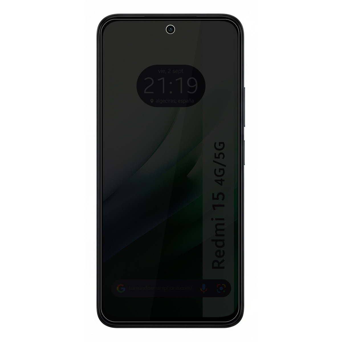 Protector Pantalla Hidrogel Privacidad Antiespías para Xiaomi Redmi 15 4G / 5G