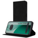 Funda Libro de Polipiel con tarjetero para Oppo Reno 14 F / 14F 5G color Negra