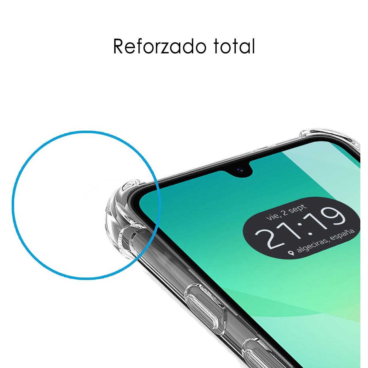 Funda Silicona Antigolpes Transparente para Samsung Galaxy A17 4G / 5G