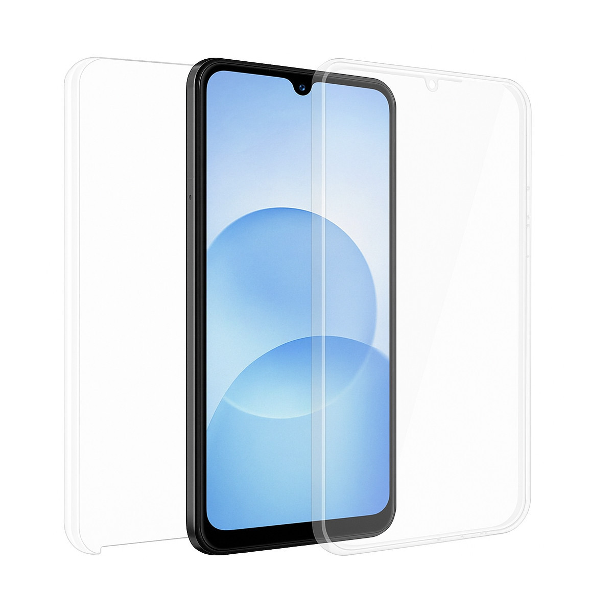 Funda Doble Transparente Pc + Tpu Full Body 360 para Samsung Galaxy A17 4G / 5G